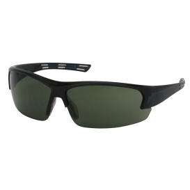Bouton 250-59-0521 Xtricate Safety Glasses - Dark Blue Temples - Green FogLess 3Sixty Anti-Fog Lens