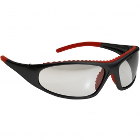 Bouton FlashFire Safety Glasses - Black Frame - Clear Anti-Fog Lens