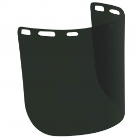 Bouton 251-01-7315 Uncoated Polycarbonate Safety Visor - Universal Fit - Green IR Shade 5.5