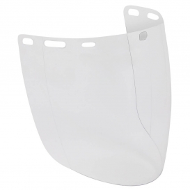 Bouton 251-01-7401 Uncoated Aspherical Polycarbonate Safety Visor - Universal Fit - Clear