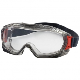 Bouton 251-60-0020 Stone Safety Goggles - Transparent Gray Frame - Clear FogLess 3Sixty Anti-Fog Lens