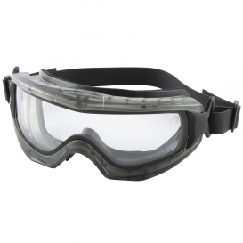 Bouton 251-65-0020-RHB Reaction Safety Goggles - Transparent Gray Frame - Clear Anti-Fog