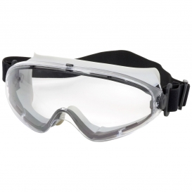Bouton 251-80-0020 Fortis II Safety Goggles - Light Gray Frame - Clear Anti-Fog Lens