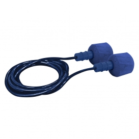 PIP 267-HPF610D EZ-Twist Metal Detectable Disposable Corded Foam Ear Plugs - 30 NRR