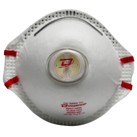 PIP 270-RPD714N95OAO Dynamic Deluxe N95 Disposable Respirators w/ Butterfly Valve - 10 Pack