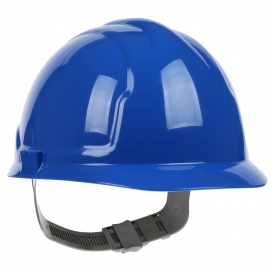 PIP 280-CS4200 Cap Style Hard Hat - 4-Point Slip Ratchet Suspension - Blue