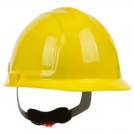 PIP 280-CW4200 Cap Style Hard Hat - 4-Point Wheel Ratchet Suspension - Yellow