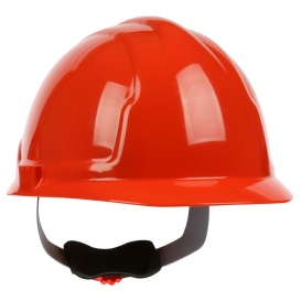 PIP 280-CW4200 Cap Style Hard Hat - 4-Point Wheel Ratchet Suspension - Bright Orange