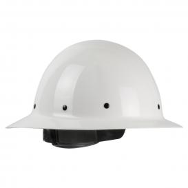 PIP 280-HP1481R Dynamic Wolfjaw Smooth Dome Full Brim Hard Hat - 8-Point Ratchet Suspension - White