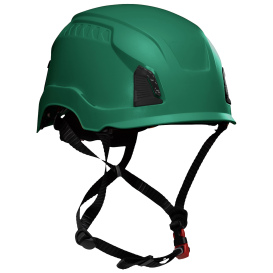 PIP 280-HP1491R Traverse ANSI Type II Climbing  Helmet - Ratchet Suspension - Dark Green