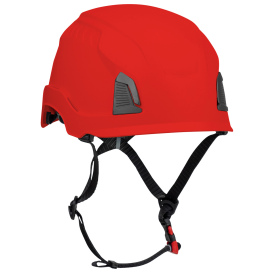 PIP 280-HP1491RM Traverse ANSI Type II Climbing  Helmet - Red