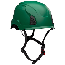 PIP 280-HP1491RV Traverse ANSI Type II Vented Climbing Helmet - Ratchet Suspension - Dark Green