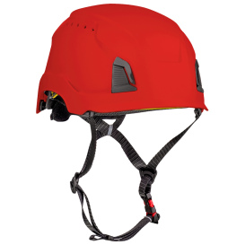 PIP 280-HP1491RVM Traverse ANSI Type II Vented Climbing  Helmet - Red