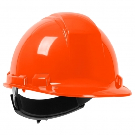 PIP 280-HP241R Dynamic Whistler Cap Style Hard Hat- 4-Point Ratchet Suspension - Orange