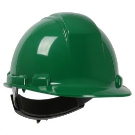 PIP 280-HP241R Dynamic Whistler Cap Style Hard Hat- 4-Point Ratchet Suspension - Green