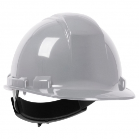 PIP 280-HP241R Dynamic Whistler Cap Style Hard Hat- 4-Point Ratchet Suspension - Light Gray
