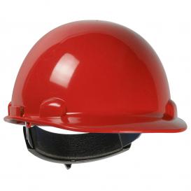 PIP 280-HP341R Dynamic Dom Cap Style Hard Hat - 4-Point Wheel Ratchet Suspension - Red