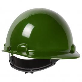 PIP 280-HP341R Dynamic Dom Cap Style Hard Hat - 4-Point Wheel Ratchet Suspension - Green