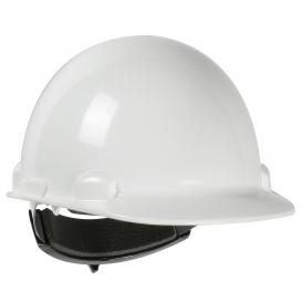 PIP 280-HP341SR Dynamic Dom Cap Style Hard Hat - 4-Point Swing Ratchet Suspension - White