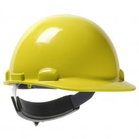 PIP 280-HP341SR Dynamic Dom Cap Style Hard Hat - 4-Point Swing Ratchet Suspension - Yellow