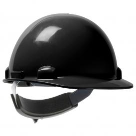 PIP 280-HP341SR Dynamic Dom Cap Style Hard Hat - 4-Point Swing Ratchet Suspension - Black