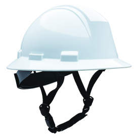 PIP 280-HP642R-CH Dynamic Kilimanjaro ANSI Type II Full Brim Hard Hat - 4-Point Ratchet Suspension - White