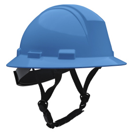 PIP 280-HP642R-CH Dynamic Kilimanjaro ANSI Type II Full Brim Hard Hat - 4-Point Ratchet Suspension - Sky Blue