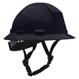 PIP 280-HP642R-CH Dynamic Kilimanjaro ANSI Type II Full Brim Hard Hat - 4-Point Ratchet Suspension - Black