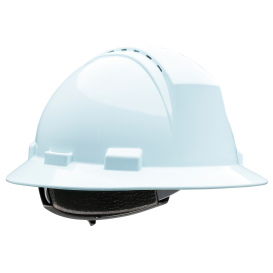 PIP 280-HP642RV-01 Dynamic Kilimanjaro Vented Full Brim Hard Hat - 4-Point Ratchet Suspension - White