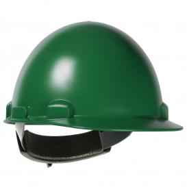PIP 280-HP841R Dynamic Stromboli Cap Style Smooth Dome Hard Hat - 4-Point Ratchet Suspension - Dark Green