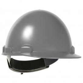 PIP 280-HP841SR Dynamic Stromboli Cap Style Smooth Dome Hard Hat - 4-Point Swing Wheel Ratchet Suspension - Gray