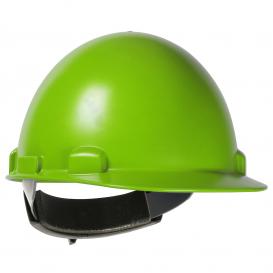 PIP 280-HP841SR Dynamic Stromboli Cap Style Smooth Dome Hard Hat - 4-Point Swing Wheel Ratchet Suspension - Lime