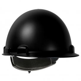 PIP 280-HP851R Dynamic Vesuvio Cap Style Smooth Dome Hard Hat - 4-Point Swing Wheel Ratchet Suspension - Black