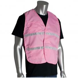 PIP 300-1516 Polyester Non-ANSI Incident Command Vest - Pink