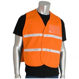 PIP 300-2507 Cotton/Polyester Non-ANSI Incident Command Vest - Orange