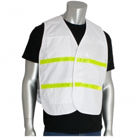 PIP 300-2511 Cotton/Polyester Non-ANSI Incident Command Vest - White