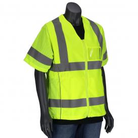PIP 303-0313 Type R Class 3 Women\'s Adjustable Contoured Safety Vest
