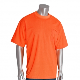 PIP 310-CNTSN Non-ANSI Short Sleeve Safety T-Shirt - Orange