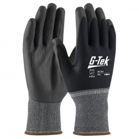 PIP 32-747 G-Tek Air Force Seamless Knit Nylon Gloves - Air-Infused PVC Coating on Palm & Fingers