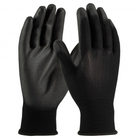 PIP 33-B115 Seamless Knit Polyester Gloves - Polyurethane Coated Smooth Grip