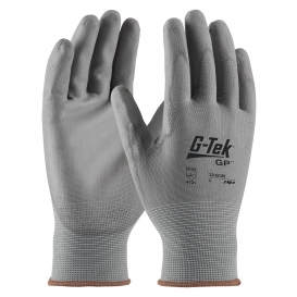 PIP 33-G125 G-Tek GP Seamless Knit Nylon Gloves - Polyurethane Coated Smooth Grip