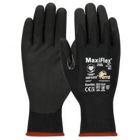 PIP 34-1743 MaxiFlex Cut Seamless Knit Kevlar Gloves with MicroFoam Nitrile Coating