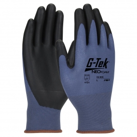 PIP 34-600 G-Tek NeoFoam Seamless Nylon Gloves - NeoFoam Coated Palm
