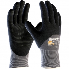 PIP 34-845 MaxiFlex Endurance Seamless Knit Nylon Gloves with Nitrile Coated Palm, Fingers & Knuckles