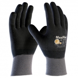 PIP 34-846 MaxiFlex Endurance Seamless Knit Nylon Gloves with Nitrile Coated on Full Hand - Micro Dot Palm