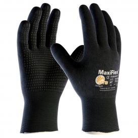PIP 34-8745 MaxiFlex Endurance Seamless Knit Nylon/Lycra Gloves with Nitrile Coated on Full Hand - Micro Dot Palm