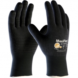 PIP 34-8745 MaxiFlex Endurance Seamless Knit Nylon/Lycra Gloves with Nitrile Coated on Full Hand - Micro Dot Palm