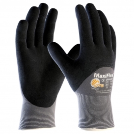 PIP 34-875 MaxiFlex Ultimate Seamless Knit Nylon/Lycra Gloves - Nitrile Coated Micro-Foam Grip