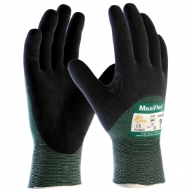sUw 3 Pair Pack Fully Dipped Nitrile Safety Cuff Glove 