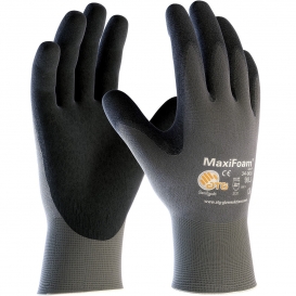 PIP 34-900 MaxiFoam Lite Seamless Knit Nylon Gloves with Nitrile Coated Palm & Fingers